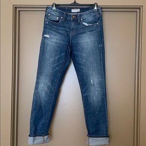 Madewell slim boyfriend jeans